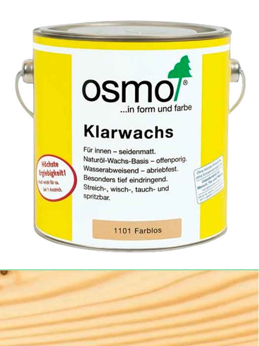 Масло для твердих порід Osmo Klarwachs