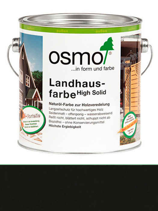 Захисне кольорове не прозоре масло Osmo Landhausfarbe