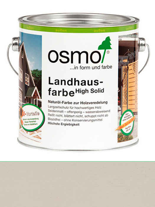 Захисне кольорове не прозоре масло Osmo Landhausfarbe