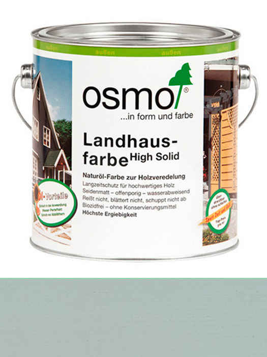Захисне кольорове не прозоре масло Osmo Landhausfarbe