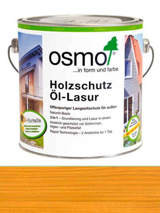 Захисне масло-лазур Osmo Holzschutz-Lasur