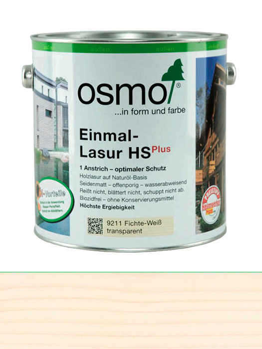 Одношарова лазур Osmo Einmal-Lasur HS plus