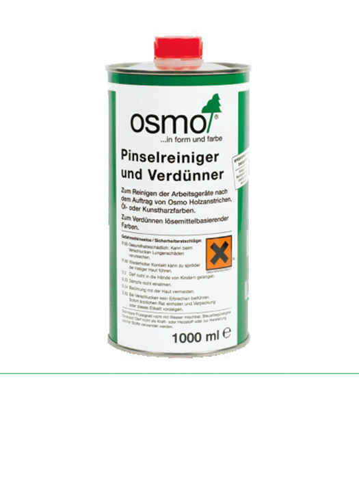 Засіб для очищення щіток і розведення фарби Osmo Pinselreiniger und Verdünner 8000