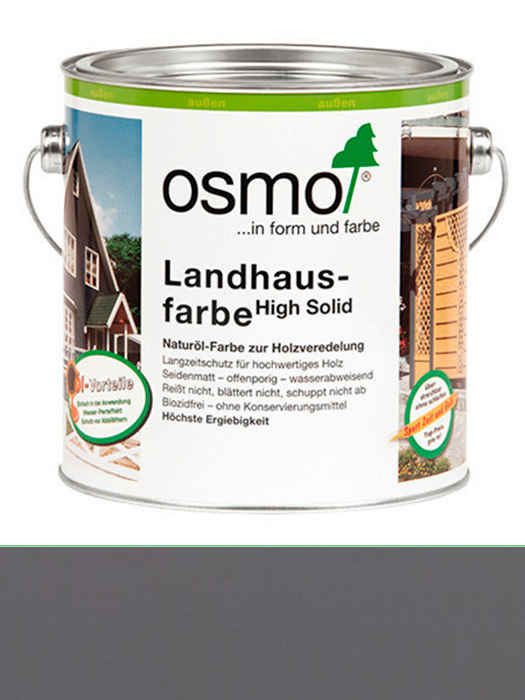 Защитное цветное не прозрачное масло Osmo Landhausfarbe