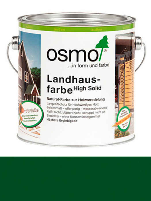 Защитное цветное не прозрачное масло Osmo Landhausfarbe