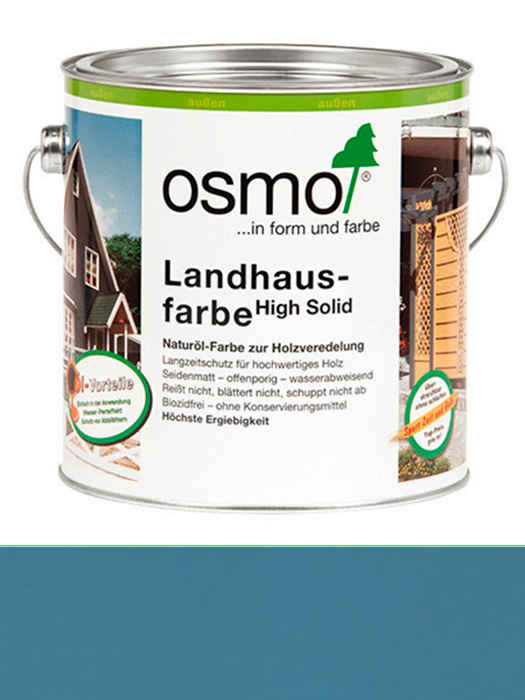 Защитное цветное не прозрачное масло Osmo Landhausfarbe
