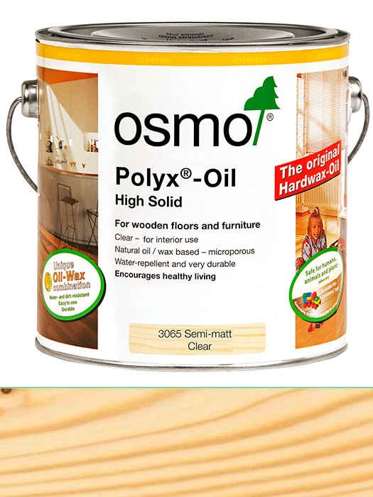 Масло с твердым воском для защиты пола Osmo Hartwachs-Ol Original