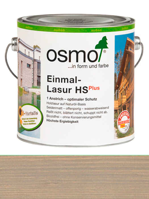 Однослойная лазурь Osmo Einmal-Lasur HS plus