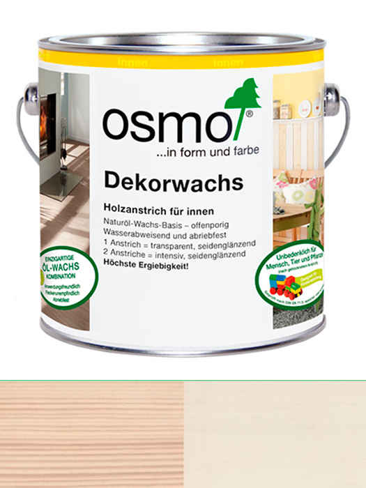 Универсальное цветное масло Osmo Dekorwachs Intensive Töne