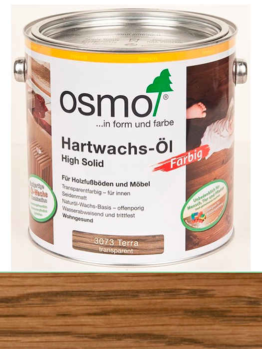 Цветное масло с твердым воском Osmo Hartwachs-Ol Farbig
