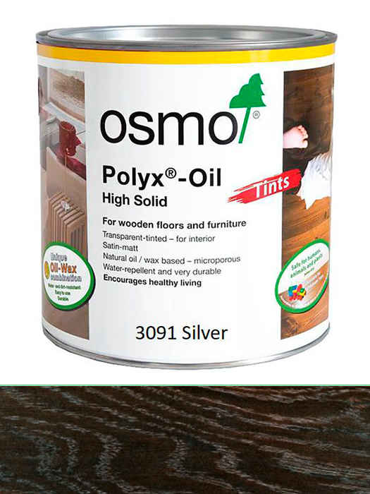 Цветное масло с твердым воском Osmo Hartwachs-Ol Farbig (Золото и серебро)
