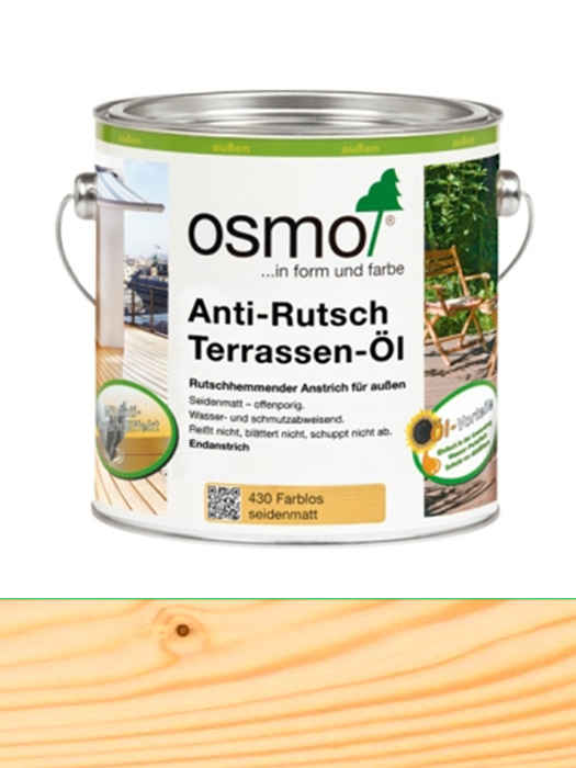 Масло для террас с антискользящим эффектом Osmo Anti-Rutsch Terrassen-Ol