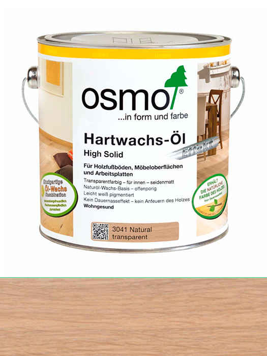 Цветное масло с твердым воском Osmo Hartwachs-Ol Farbig