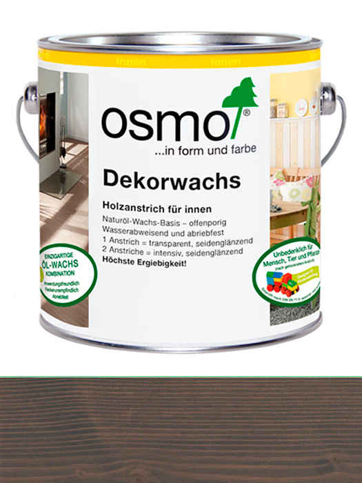 Цветное прозрачное масло Osmo Dekorwachs Transparent