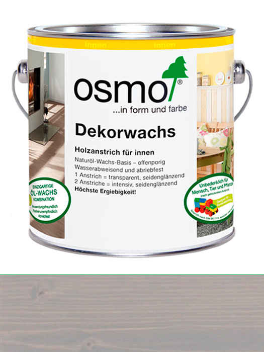 Цветное прозрачное масло Osmo Dekorwachs Transparent