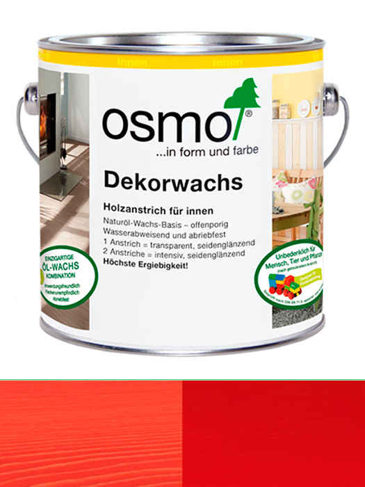 Универсальное цветное масло Osmo Dekorwachs Intensive Töne