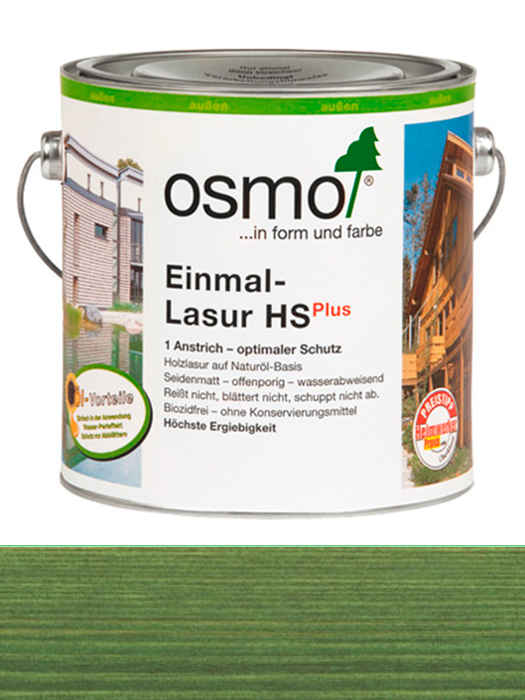 Однослойная лазурь Osmo Einmal-Lasur HS plus